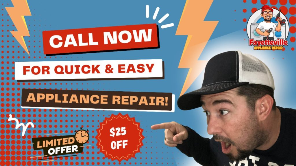 Fayetteville appliance repair banner image